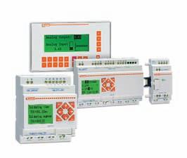 EARTH LEAKAGE RELAYS Modular, flush and internal panel mount version, with or without flag indicator, configurable
