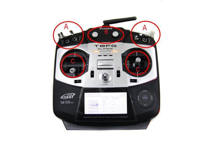 6.2 Connect the manual control wire with gimbal and the receiver like the following picture: Notice: