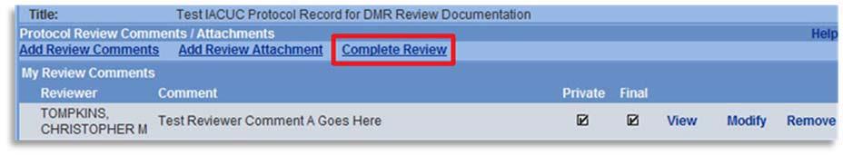 Enter Reviewer Recommendations 4.