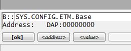 You can have several of the following components: CMI, ETB, ETF, ETR, FUNNEL, STM. Example: FUNNEL1, FUNNEL2, FUNNEL3,... The <address> parameter can be just an address (e.g. 0x80001000) or you can add the access class in front (e.
