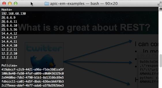 APIC-EM REST APIs Hosts