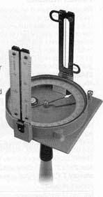 It had a 6- inch needle and a vernier reading to 1 of arc. Direction Meas. Equip. Cont. Compass Cont.