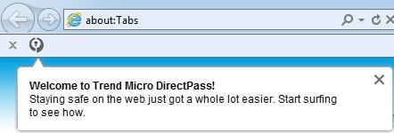 Chapter 3: The DirectPass Browser Plug-in This chapter provides an overview of the Trend Micro DirectPass browser plug-in.