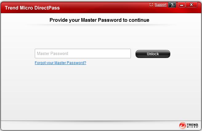 If DirectPass is unlocked, you re taken directly to the DirectPass Console.