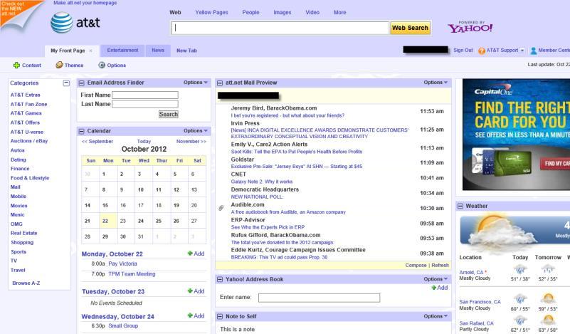 Figure 102. DirectPass Signed you Into Yahoo! Account 4.