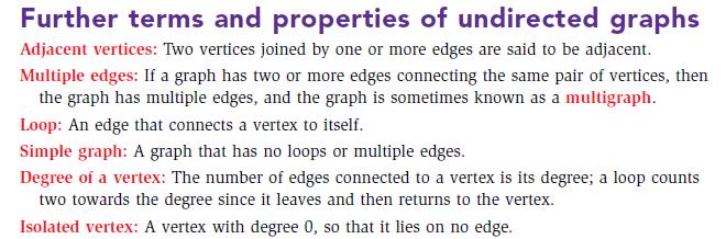 Degree of a Node Every node (or vertex) has a degree, which is the number of paths leaving the node.