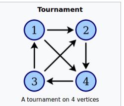 Tournament Graphs