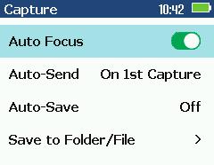 Configuring Auto-Save and Auto-Send 1 From the Main Menu,