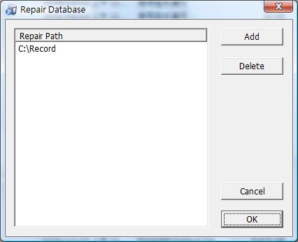 SecuGuard Basic 3. Repair Database 3. Repair database When the Hard-disk is damaged or you have re-installed the SecuGuard system, you should execute the repair database.