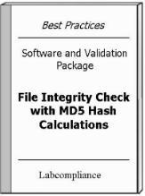 Md5 Hash Calculations for File Integrity Check Based on security software from RSA Used to check accuracy or e-mail transfer Used for digital signatures Used to verify proper software installation
