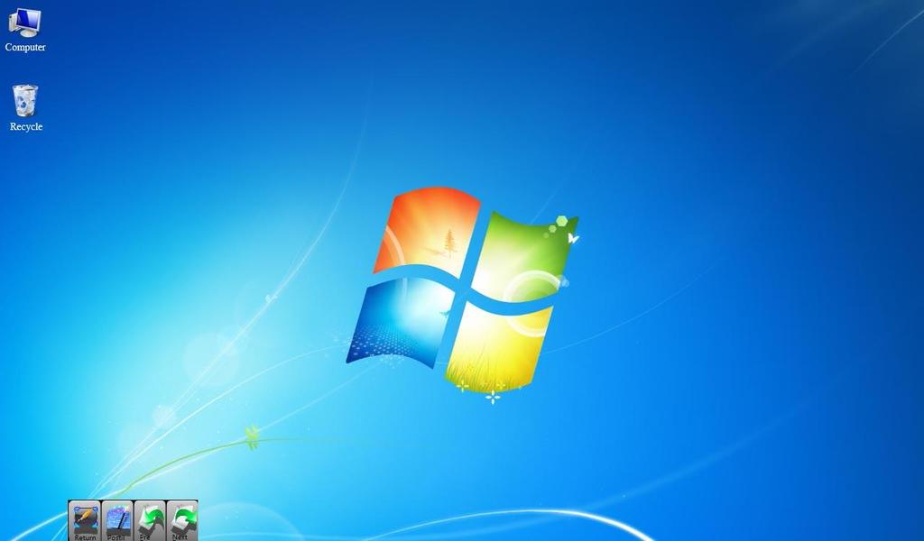 Click the icon, the system will enter the Desktop mode, as shown in