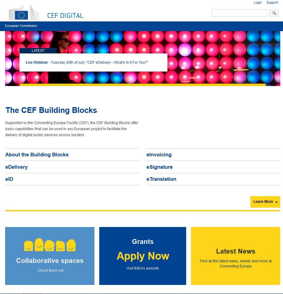 CEF-BUILDING-BLOCKS@ec.europa.eu European Union, 2015. All rights reserved.