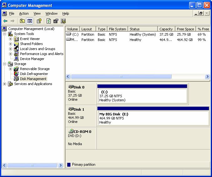 9. Review the file system settings and click Finish to create the logical partition. 10.
