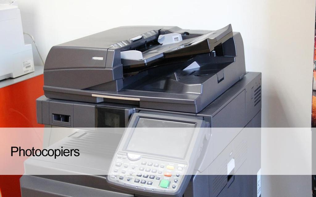 Modern photocopiers are scanner based machines.