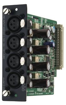 Applicable Modules Mic/Line Input Modules
