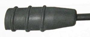 < 120 (250 ) TM0703-XX: Sealed tight boot connector with XX meters cable, 6.35mm diameter.