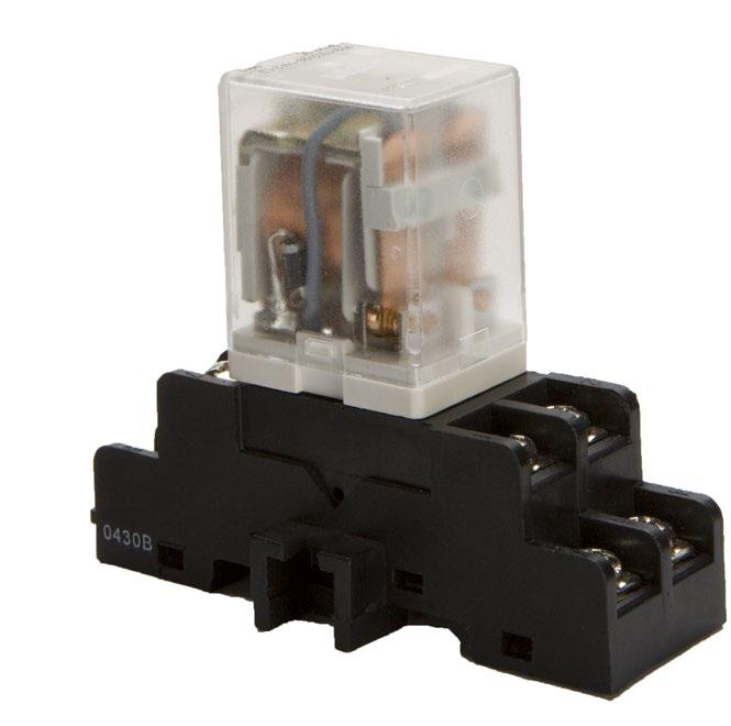 contacts). These relays can handle inrush currents up to 20 amps in a small packaged design.