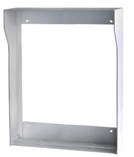 24 ABB WELCOME US ORDER CATALOG Outdoor stations Rain hood, size 2/4 Anodized aluminum rain hood necessary for surface mounting of outdoor stations. (Requires matching flush mounted box.