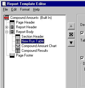 Using the Report Template Editor 4 Preparing to Use the Report Template Editor Understanding the Report Template Editor Tree Views The Report Template Editor uses tree views to display various