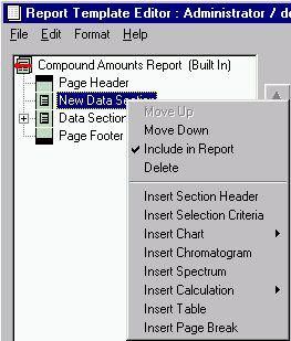 Using the Report Template Editor 4 Using the Report Template Editor Using the Report Template Editor Using Dialog Boxes to Create Report Sections You use the Report Template Editor main dialog box to