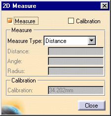 Page 151 Measuring Distance, Angle and Radius on 2D Documents This task explains how to measure distances, angles and radii on 2D documents of both vector and pixel type.
