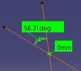 Page 170 Measuring Exact Angles The Measure Between command lets you