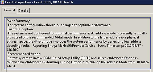 HP ProLiant DL980 System Providers (for Windows Server 2008 R2 Users Only) On DL980s running Windows Server 2008 R2, the HP ProLiant System Providers detect and report the current method for
