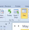 Calendar Home Tab New Section New Appointment This icon