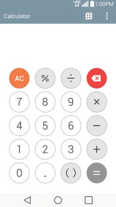 142 Tools Calculator The Calculator app allows you to perform mathematical calculations using a standard calculator or a scientific calculator.