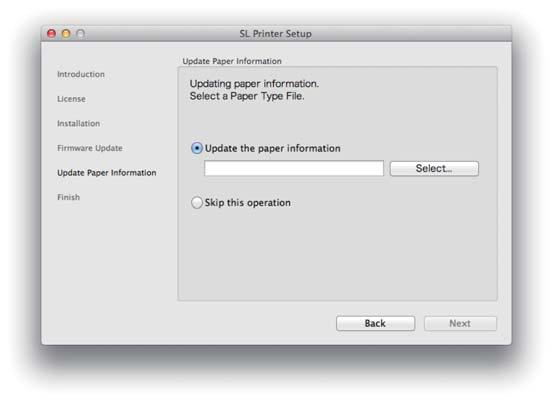 Installing the printer driver D Follow the on-screen instructions to install.