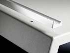 Handles Handle set For vertical and horizontal mounting on all surfaces. Overall length: 420.