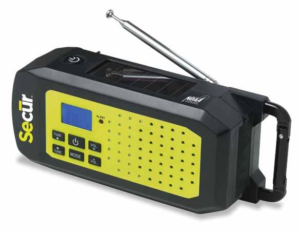 SP-2003 Emergency NOAA Weather Band Radio & LED Flashlight NOAA WEATHER BAND /