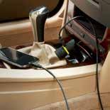 the perfect companion to keep your cell phone charged on the go in the car or as a