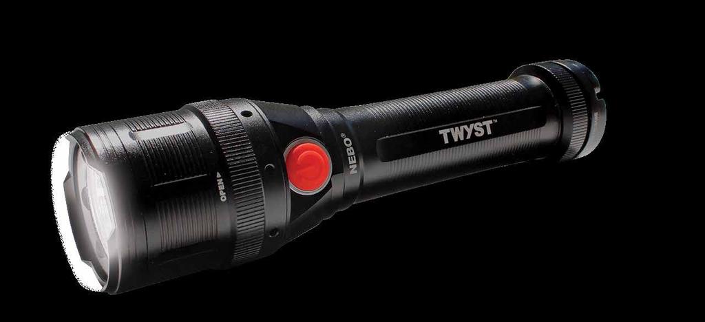 L...BRIGHT IDEAS WORK, LANTERN & FLASH A light that does it all with a TWYST! The TWYST features a high-power work light, lantern and flashlight all in one!