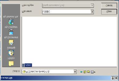 Locate the file "USBBC" under 'PC Data Link