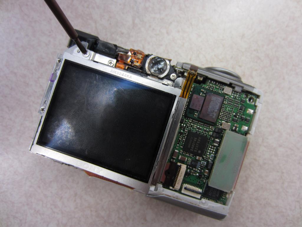 Digital ELPH camera and replace the LCD screen.