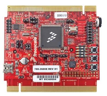 System The TWR-MCF5225X module is part of the Freescale Tower System, a modular development platform that enables rapid