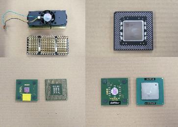 CPUS Types of CPUs Intel Pentium, Pentium II, Pentium III, Pentium IV, Pentium D, Core