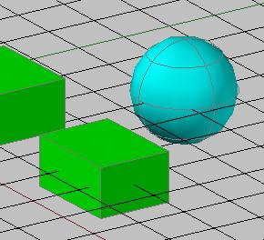 Create a Sphere 1. Make the layer Sphere current. 2. On the 3D