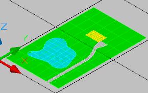 Make the Lot layer current. 9. To create the proposed lot: On the 3D Make control panel of the dashboard, click Planar Surface.