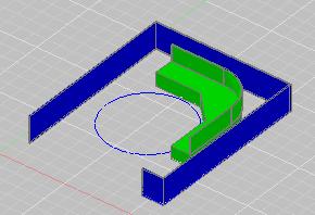 5. Make the Fence layer current. 6. On the 3D Make control panel of the dashboard, click Polysolid. 7. To create a fence around the pool area: When prompted for the start point, enter H, for height.