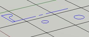 Create a Revolved Solid 1. Open C_Revolved-Solid.dwg. 2. On the 3D Make control panel of the dashboard, click Revolve. 3. To revolve the large circle on the right: Select the circle.
