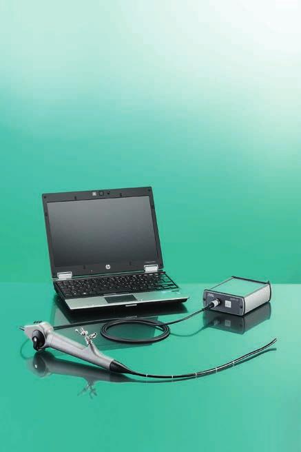 With the C-HUB II, the endoscopic image can be transferred to an external monitor, laptop or PC for digital storage for maximum flexibility and mobility in