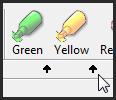 To add a button to the toolbar, locate it on the Inactive Button row, click on it (e.g. Read the Web) to select it and then click the Add Selected Button green arrow OR simply double-click on it.