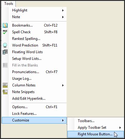 By default, when you right-click anywhere on a text file, this context menu opens up Depending on what you have selected on your file, some items might be greyed out or not