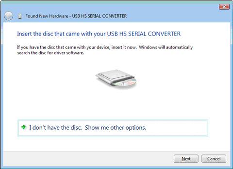 (Figure 3) 4) When the driver is successfully installed, the following window will pop up - confirming that