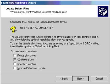 (Figure 11) 4) Windows will automatically locate the driver, for example, e:\drivers\windows 2000_server