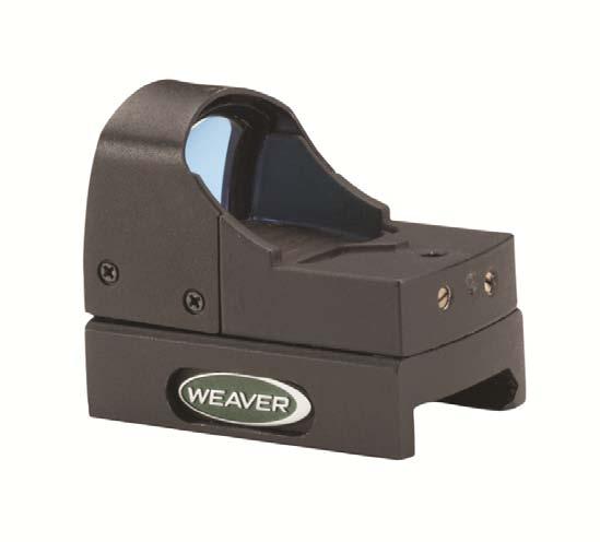 Micro Dot Sight It s a small optic that delivers big fun. The new Weaver Micro Dot is non-magnified fun stuffed into a small package.