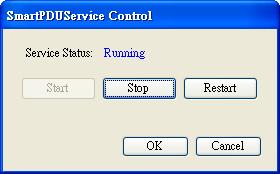 Note: If the service can not start, it could be that the SNMP port