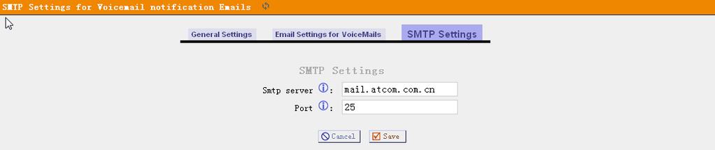 1) Set up the preference 2) Configure your SMTP server If your SSMTP server needs Authentication, you need to put